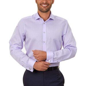 CALVIN KLEIN Lilac Slim Fit Dress Shirt | Modern‎ Business Office | X-Large